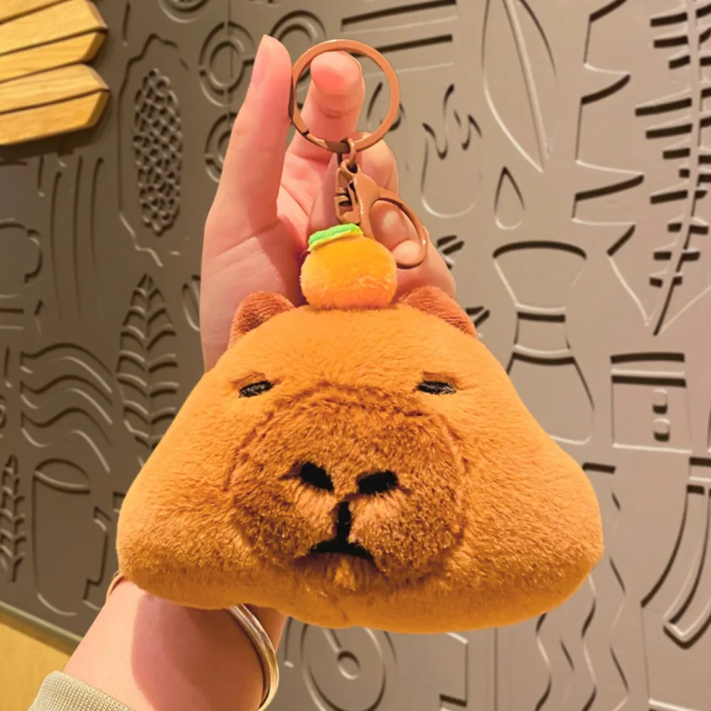 

Popular Plush Capybara Plush Capibala Multiple styles key chain Kawaii Backpack Pendant Candle