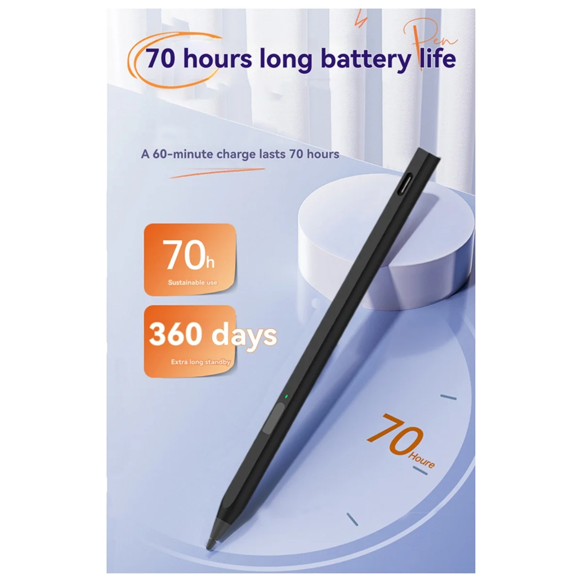 

【T330】4096 Стилус для Remarkable Paper Pro Стилус с ластиком 4096, чувствительный к давлению магнитный стилус для сенсорного экрана