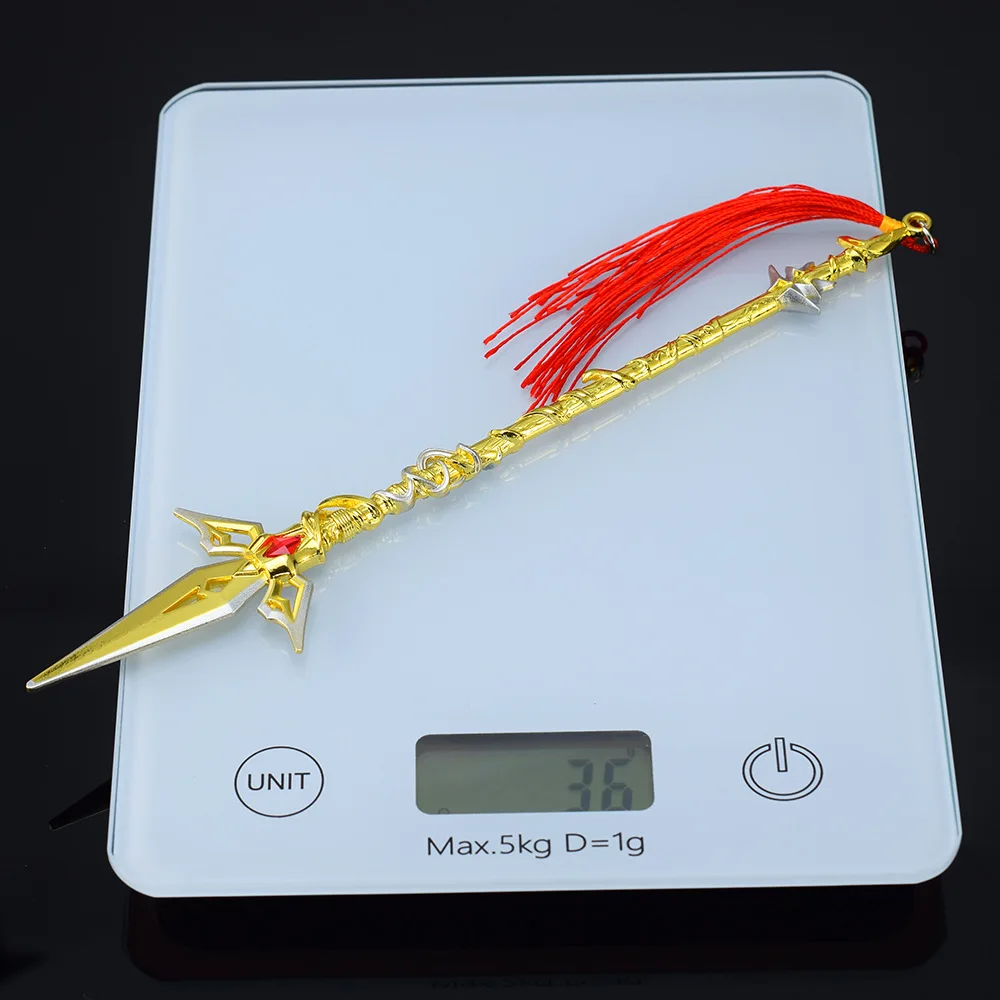 Perfect World Anime Perifere Wapen Model 22cm Volledig Metalen Ambachtelijke Ornament Model Cosplay Middeleeuws Zwaard Katana Middeleeuwse Schwert