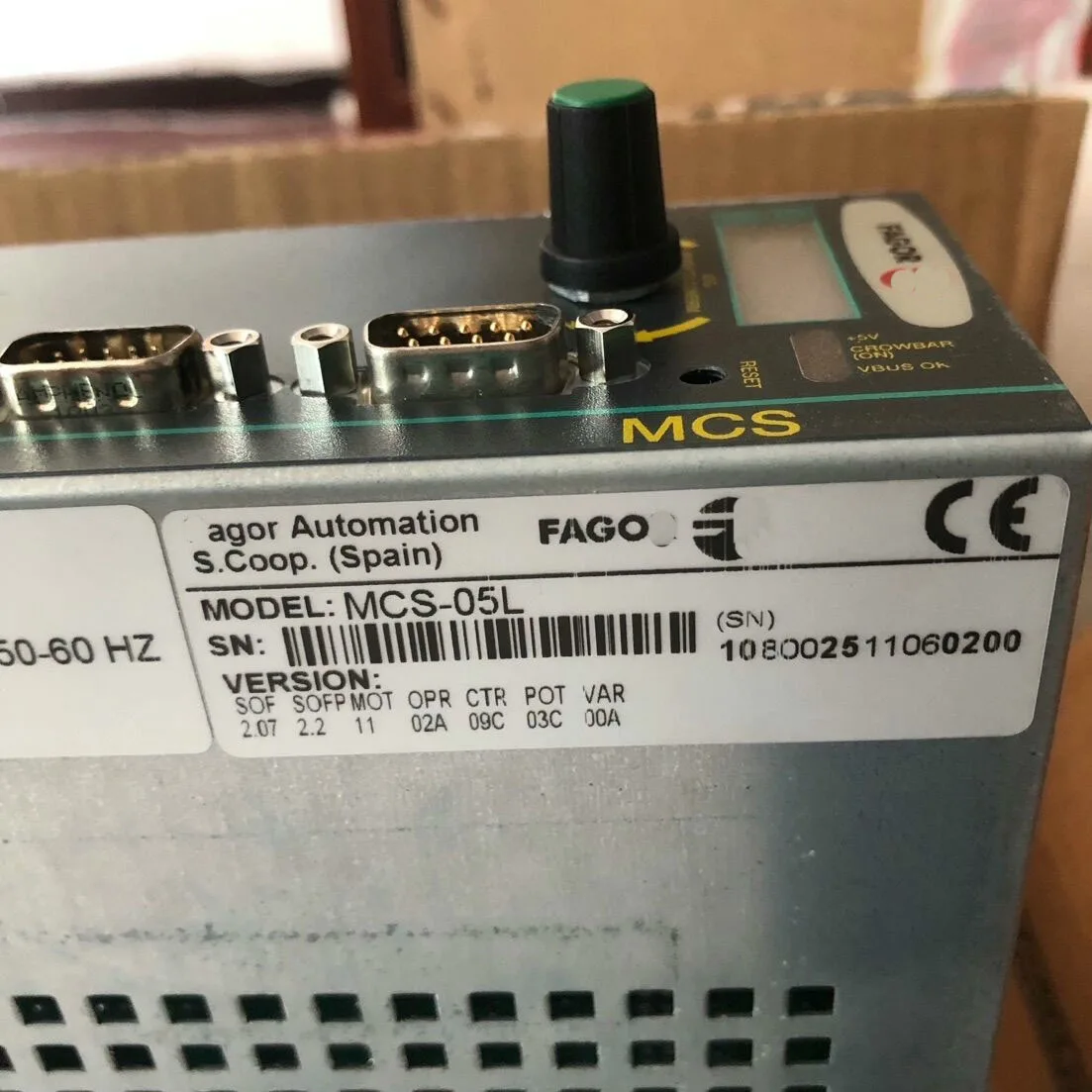 Servo Drive MCS-05L para Fagor