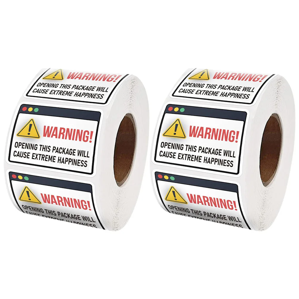 

2 Rolls Envelope Label Sticker Stickers Adhesive Labels Seal Envelopes Cute Sealing Seals Business