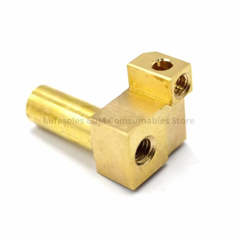 EDM Parts Spacer Block 135008366 Brass Power Contact holder for Charmilles EDM Wire Cutting Machine