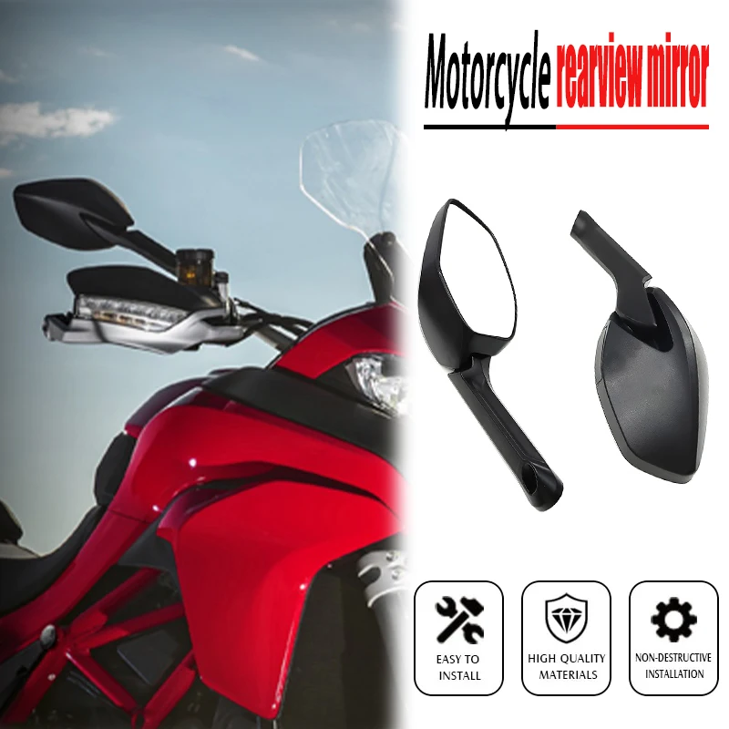 

950 1200 1260 Motorcycle Rear View Rearview Mirrors for Multistrada 1200 S 2015 2016 2017 Multistrada950 1200 1260 Rearview