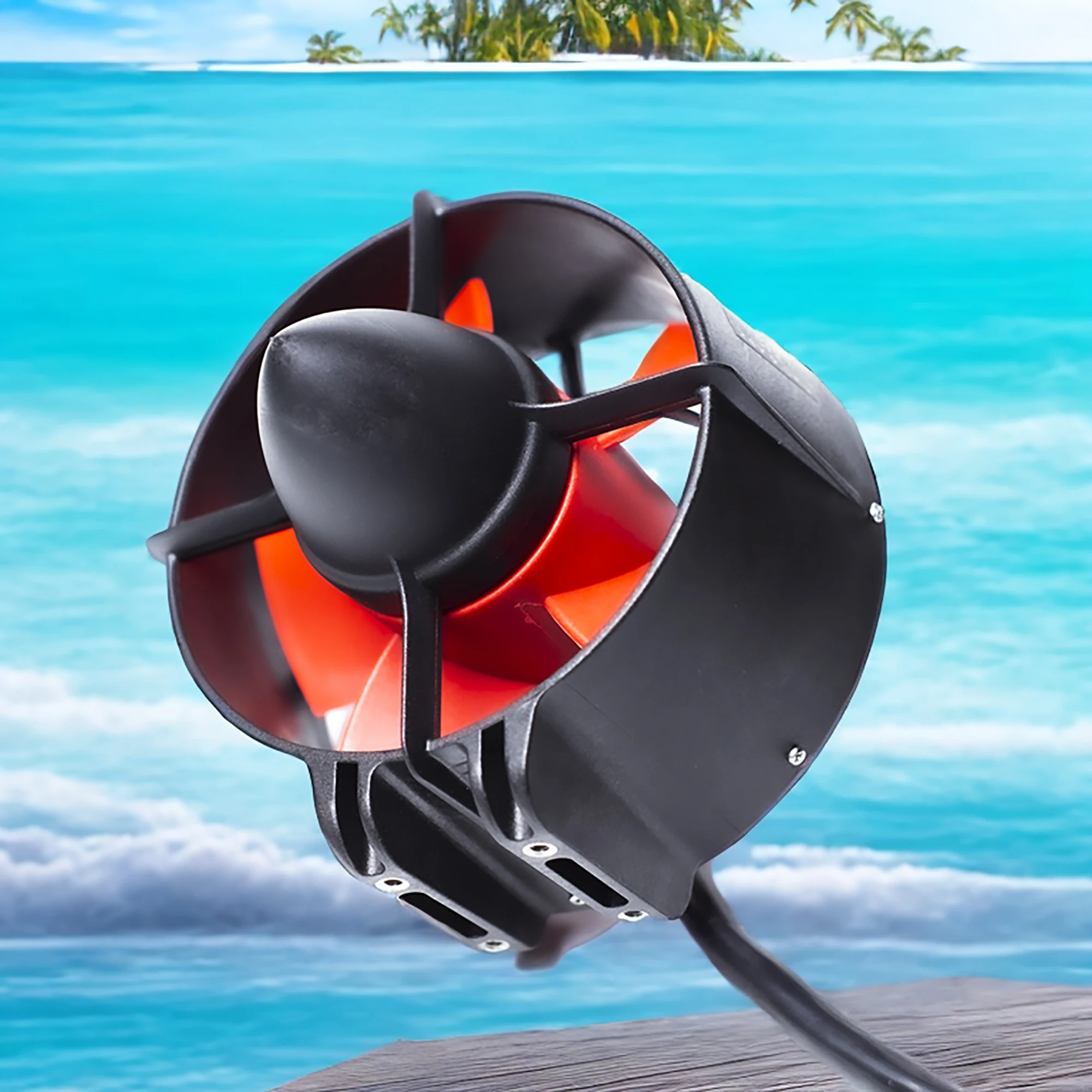 12-24V U92 Underwater Thruster can push 400Kg/880lbs  For Kayaks Paddle Boards Surfboards Inflatable Boats ROV