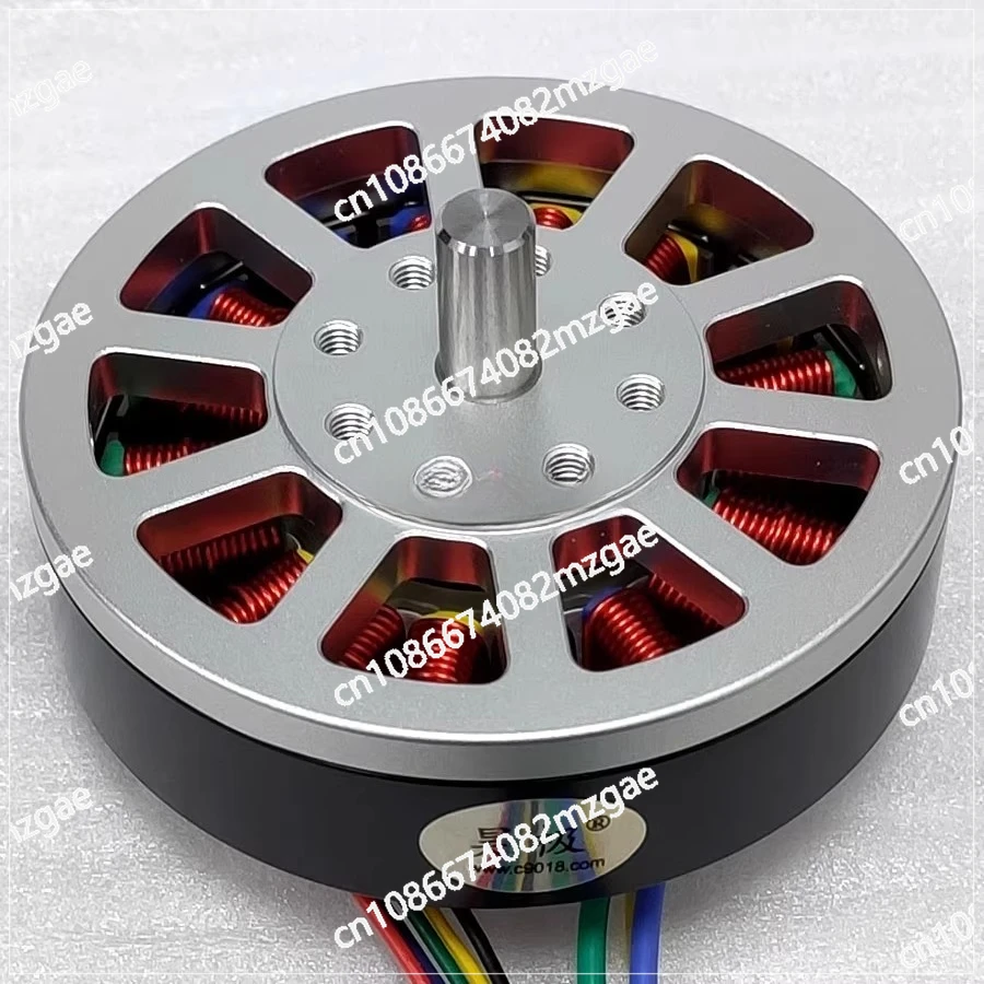 100W Disc Permanent Magnet Three-phase Brushless DC Motor/motor 18N20P DC24V with Hall Sensor