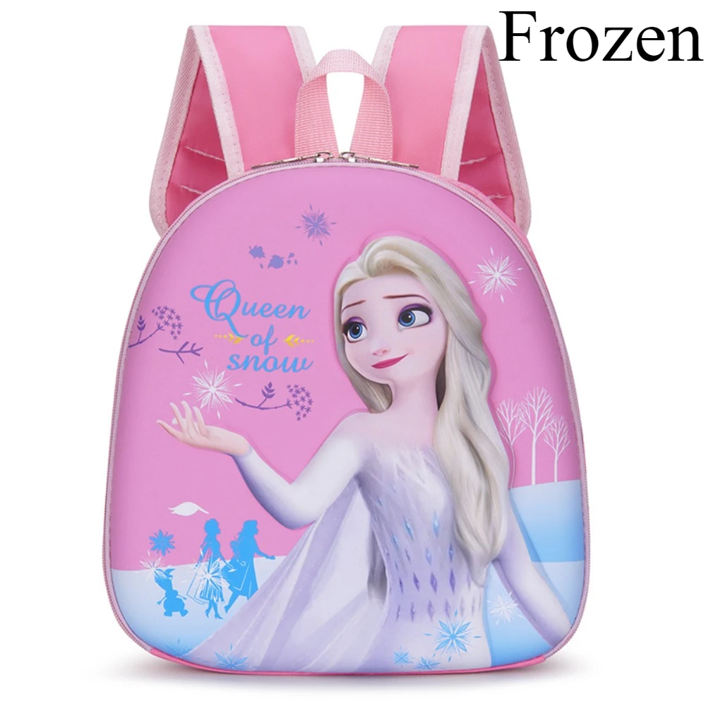 

Disney Frozen Kindergarten Kids Backpack Lightweight Breathable Fashion Trends Cute Pattern 3D Hard Shell Backpack Children Gift