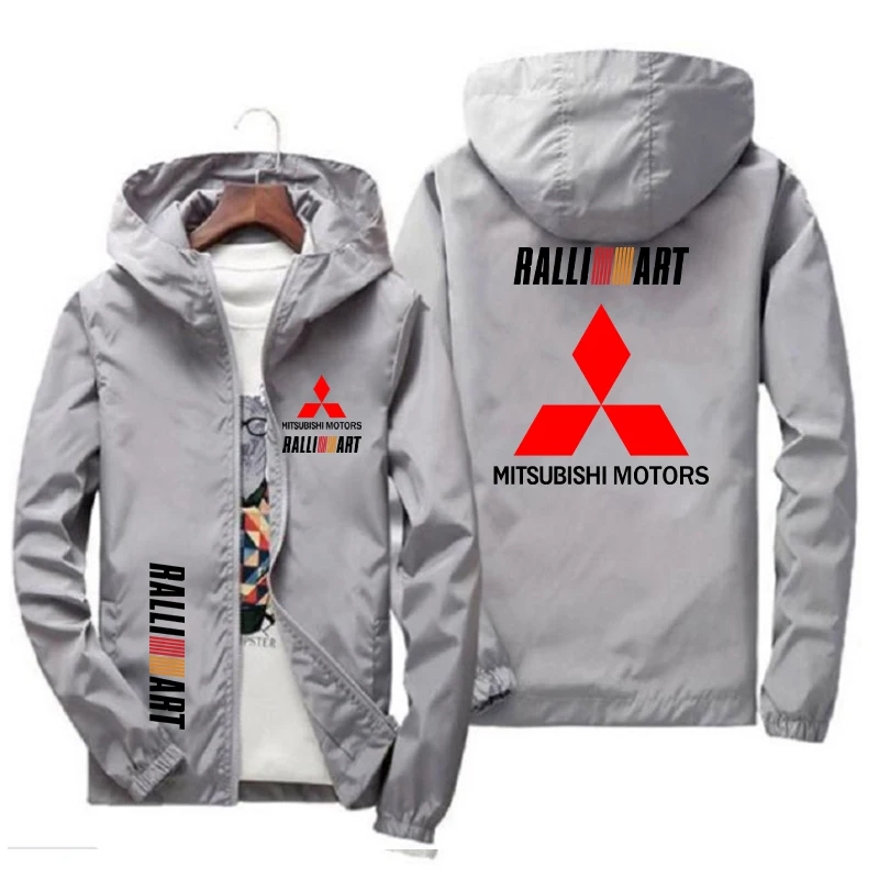 2025 Mitsubishi Racing Team Official Jacket Sports Racing Suit Unisex Oversized Top Evo Retro Sports Casual Jacket S-7XL
