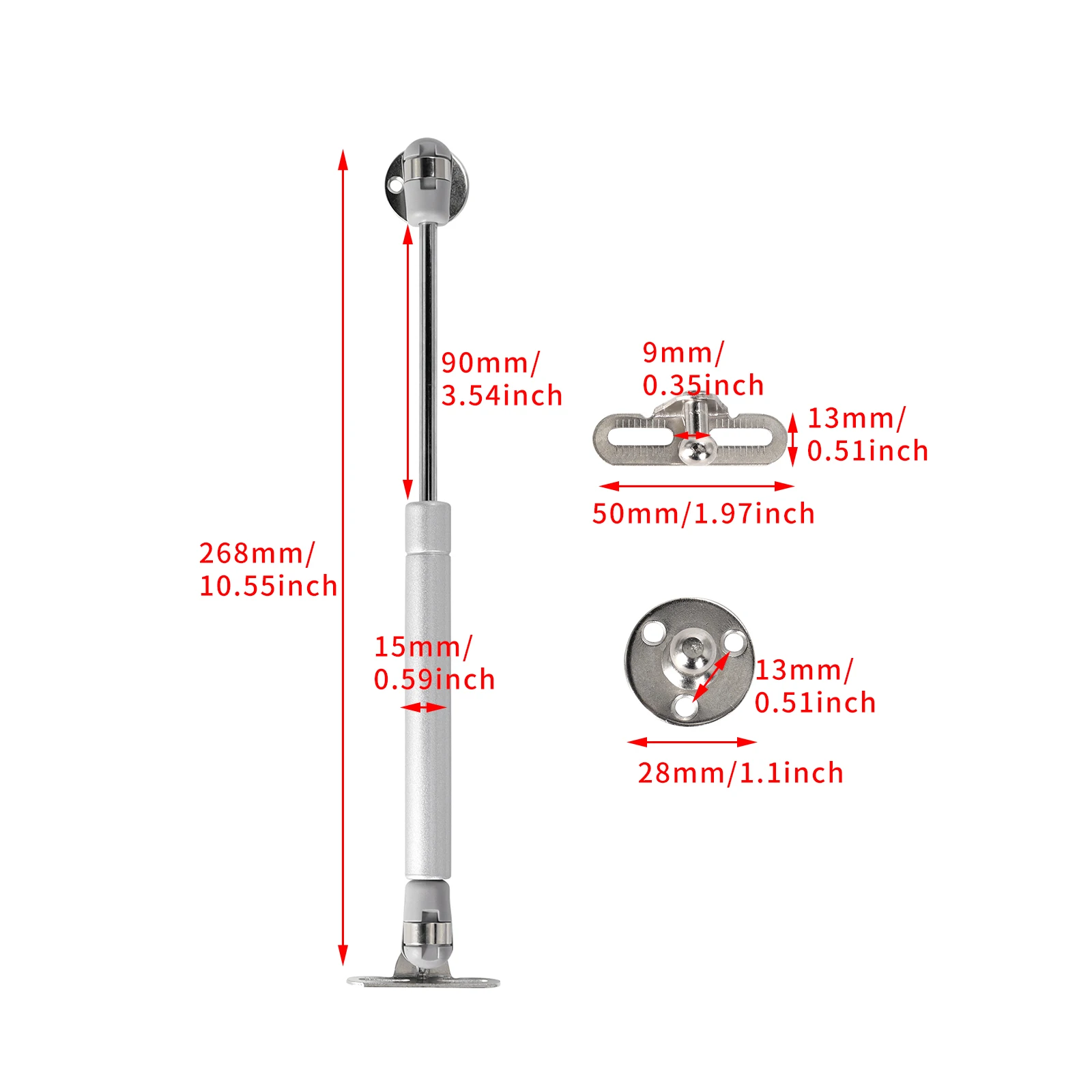 Picture 4: Motorcycle Hydraulic Hinges Hydraulic Seat Shock Absorber Door Lift Support Plunger Seat Support Rod Lifting