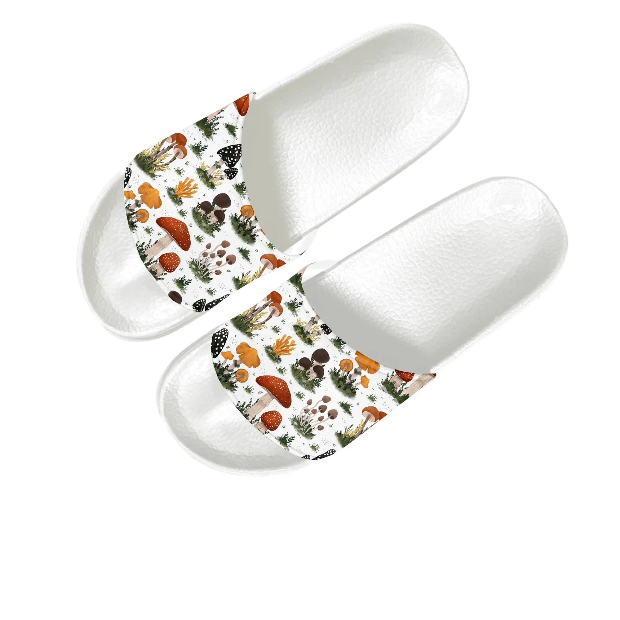 Psychedelic Mushroom Slippers Home Water Shoes Men Women Teenagers Children Italy Bathroom Beach Pool Custom Made Summer Slipper