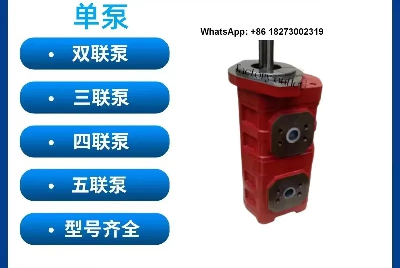 CBGJ1020/1020R Double Gear Pump Drilling Machine Hydraulic Pump Bulldozer Loader