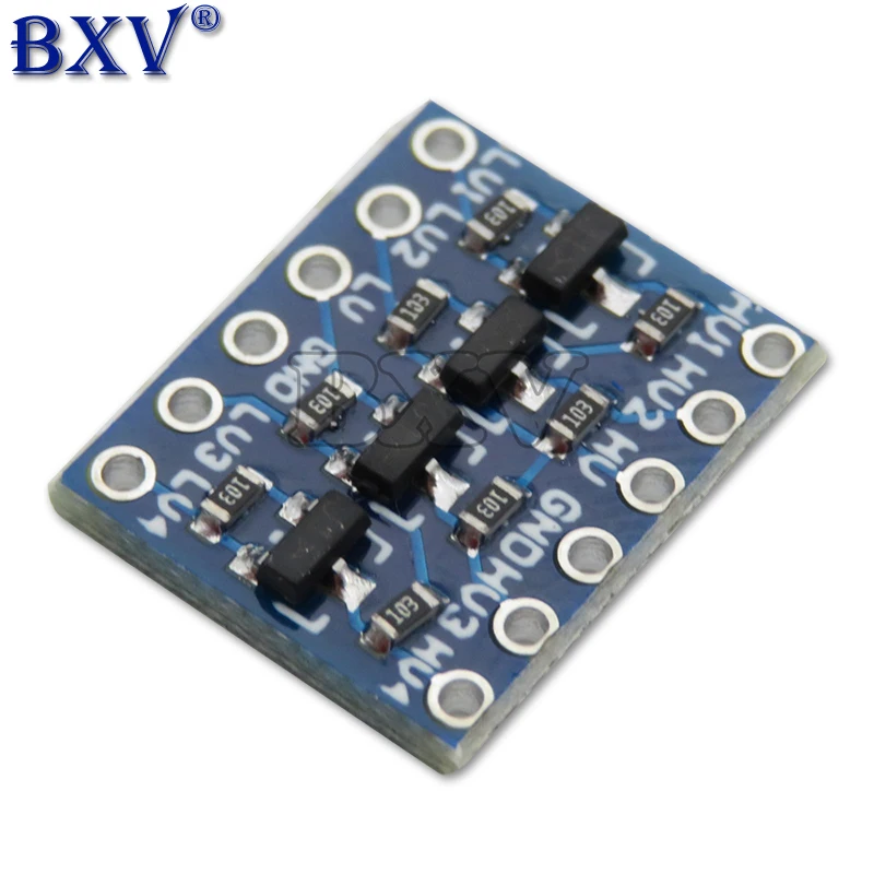 4 Channel IIC I2C Logic Level Converter Bi-Directional Module Board 5V To 3.3V