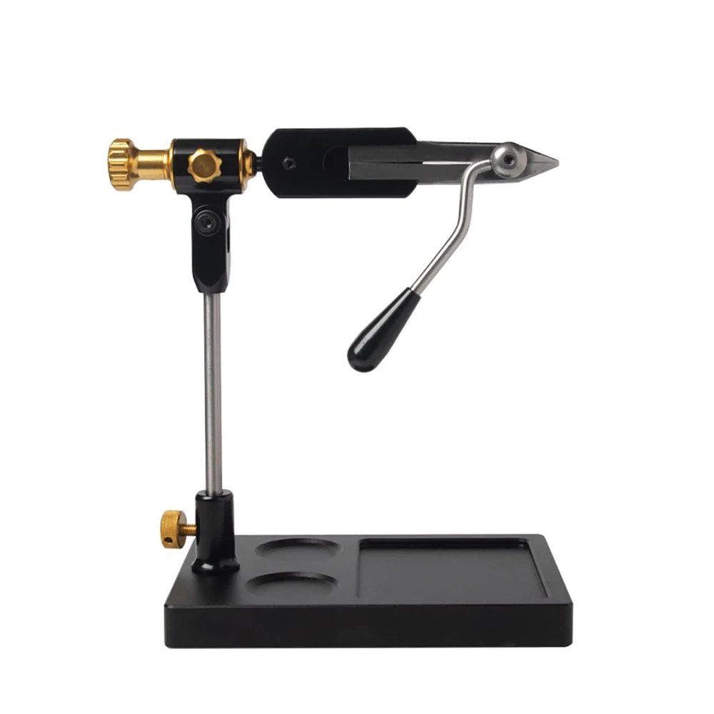Universal Fly Tying Station with 360° Rotating Vise – for Saltwater Hooks, Fly Tying Hooks, and More