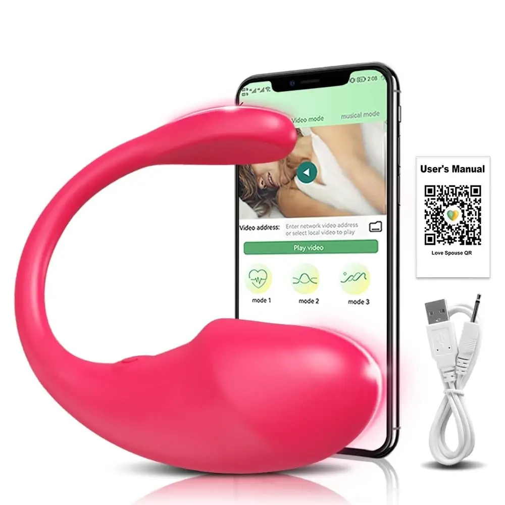 

5-14 Day Delivery New Wireless RC Bluetooth Fun G Spot Dildo Vibrator for Women Girl APP Remote Control Wear Vibrating Egg Clit