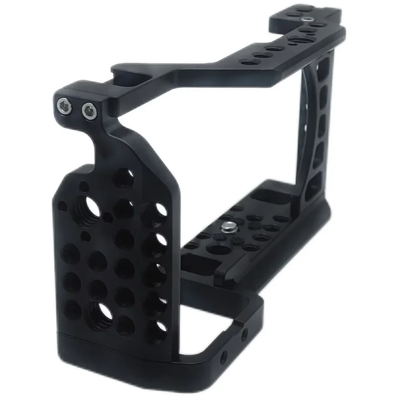 Video Rig Mounting Camera Cage For Sony A6100 A6300 A6400 A6500 Accessory Case Handheld Bracket Cold Shoe Mic LED Light