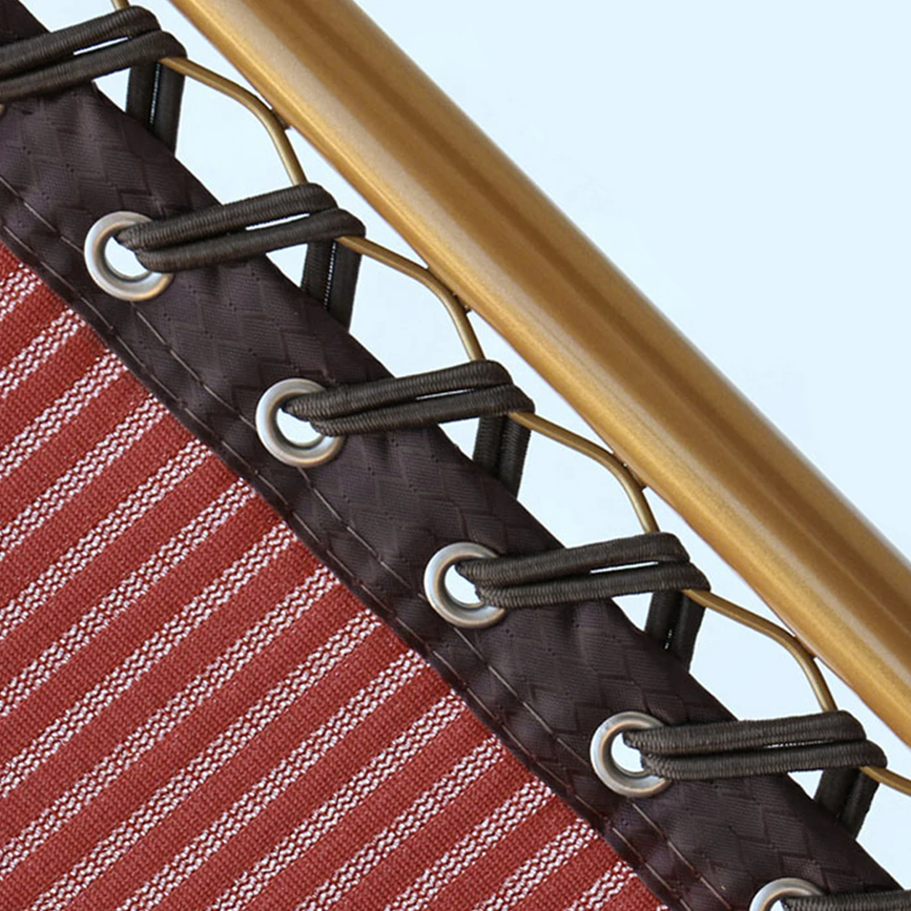 

8pcs Rope For Chaise Longue Heavy Duty Elastic Rubber Cord Deck Chair Accessories Dark Grey Outdoor Furniture Replacement