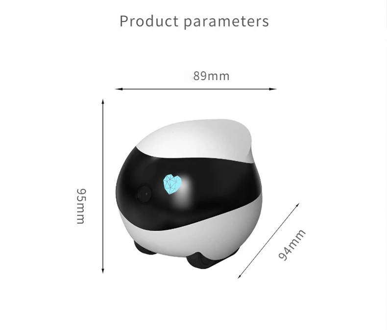 Smart App Control Pet Companion Robot Camera Electron Interactive Robotic Toys for Cat Children The aged