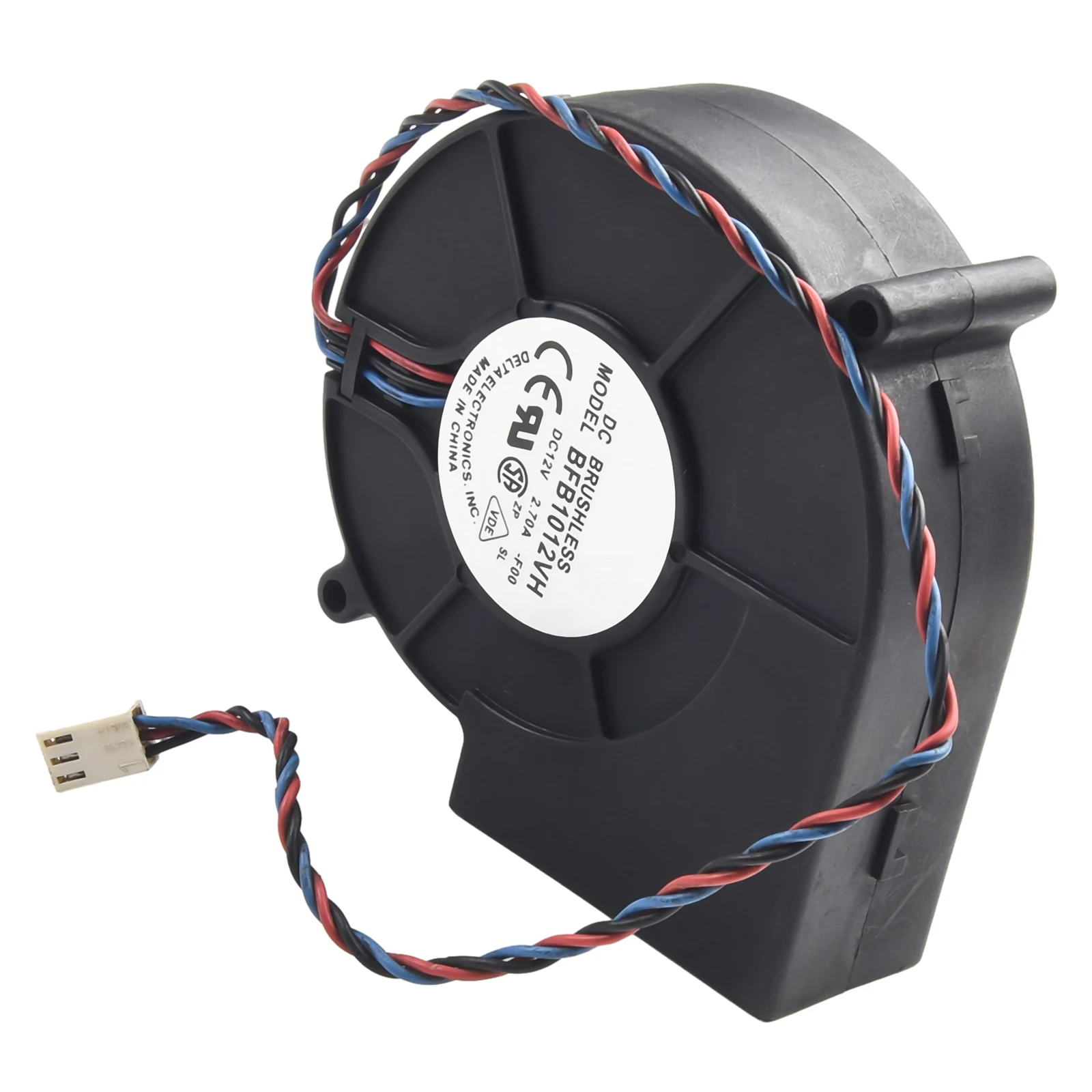 UltraQuiet 12V Radial Turbo Blower Large Air Volume Grill Exhaust Fan High Precision Ball Bearings Safe and Strong Air Flow