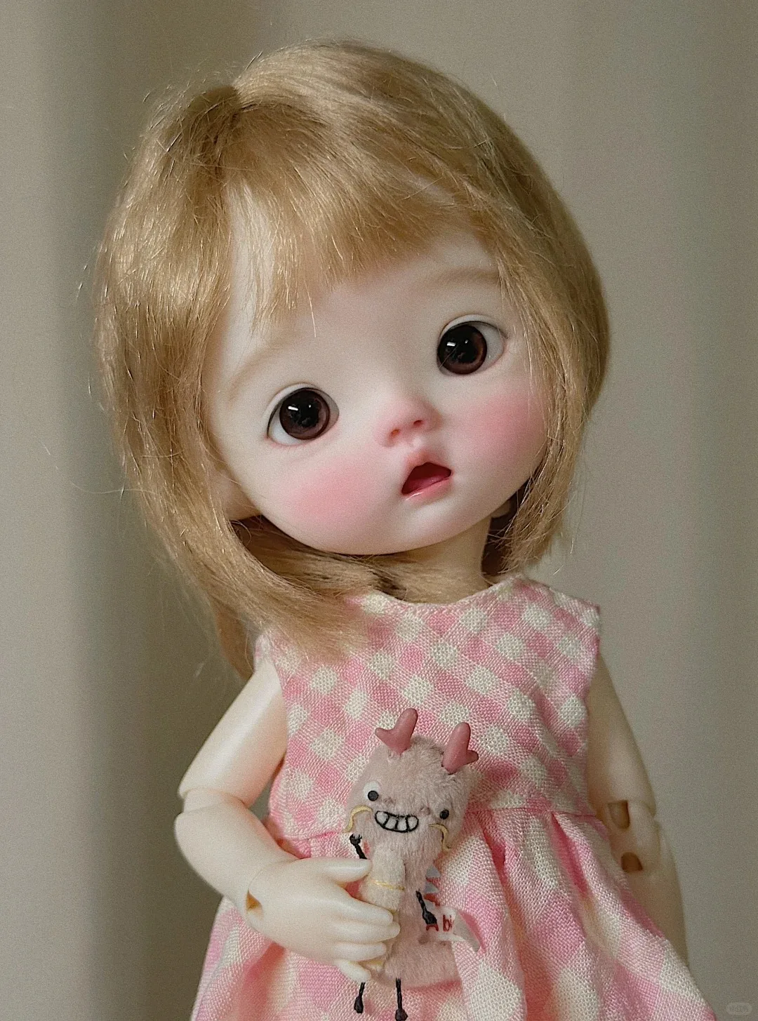 

sd BJD doll 1/6 doudou rourou blue Tsutsu cute girl delicate make-up high quality movable joint doll new toy