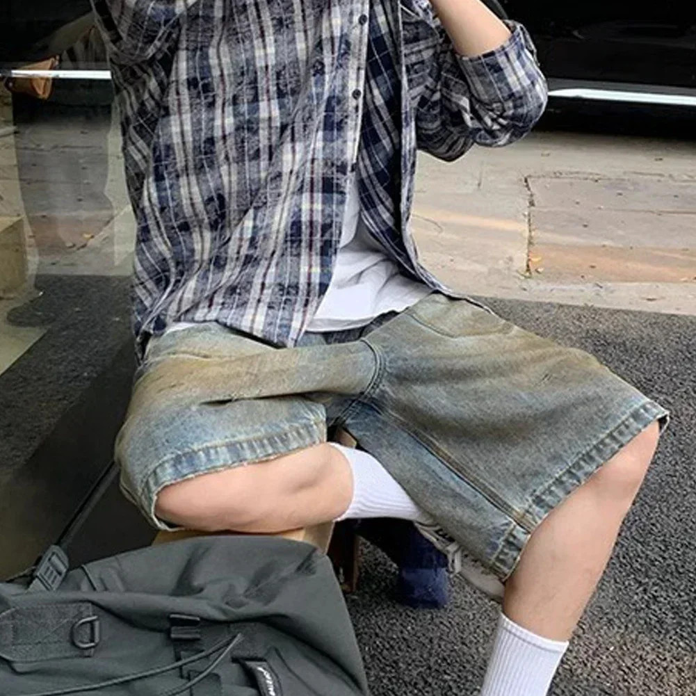 

Повседневные мероприятия 2XL, потертые брюки, повседневные модные шорты, новая летняя одежда, легкие летние брюки