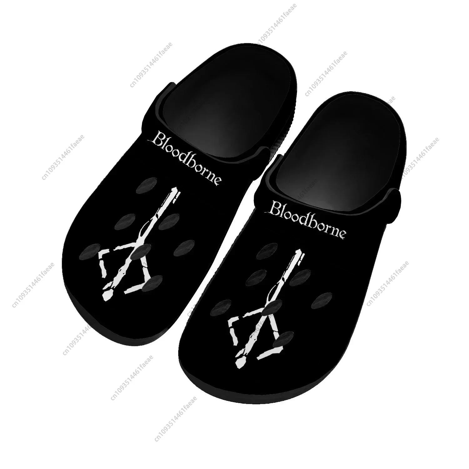 Bloodborne Home Clogs Cartoon Game Mens Womens Youth Boys Girls Sandals Shoes Garden Bespoke Custom Shoes Beach Hole Slippers