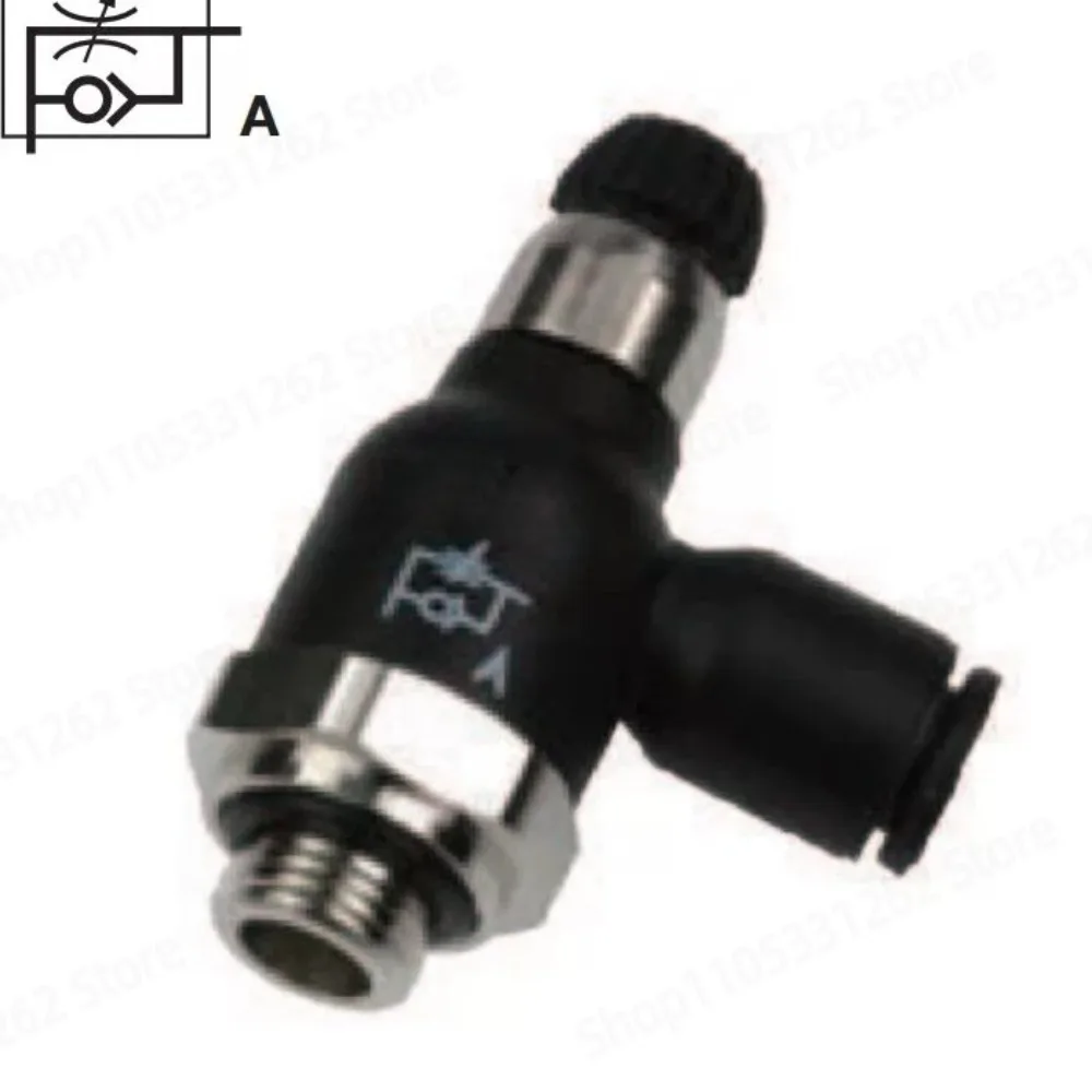 High flow exhaust type flow control valve for hydraulic pneumatic pipeline system