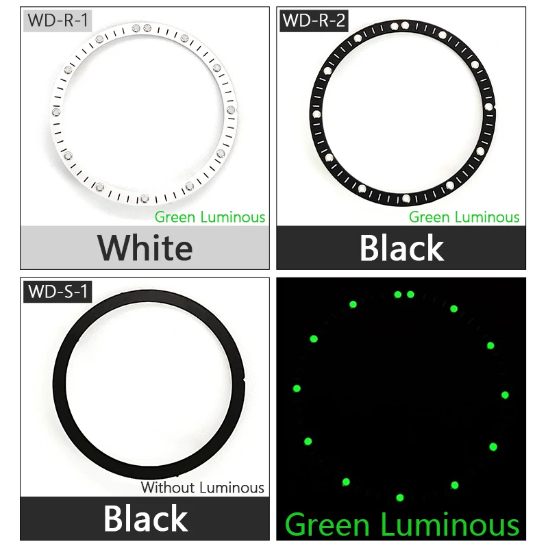 Зеленый светящийся полый циферблат 28,5 мм для NH70 NH72, Часовые аксессуары, запчасти