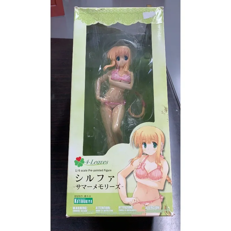 Origineel op voorraad Kotobukiya 4-Leaves Collection ToHeart2 AnotherDays Zwempak Silfa 1/6 Collectie Cadeau