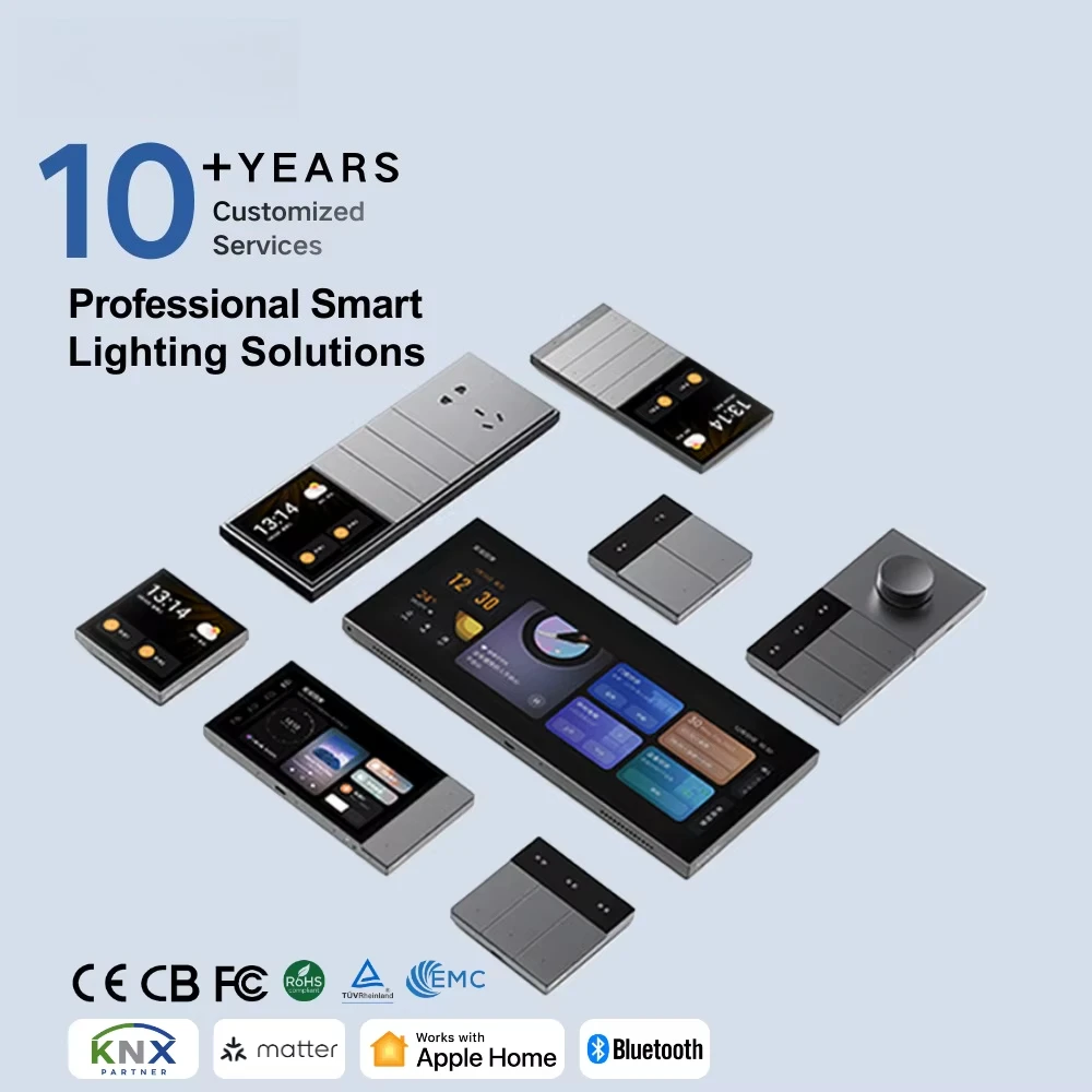 Smart Home Improvement Automation Kits Systems Solution Switch Panel Decor Lights Gadgets Products Devices for Home