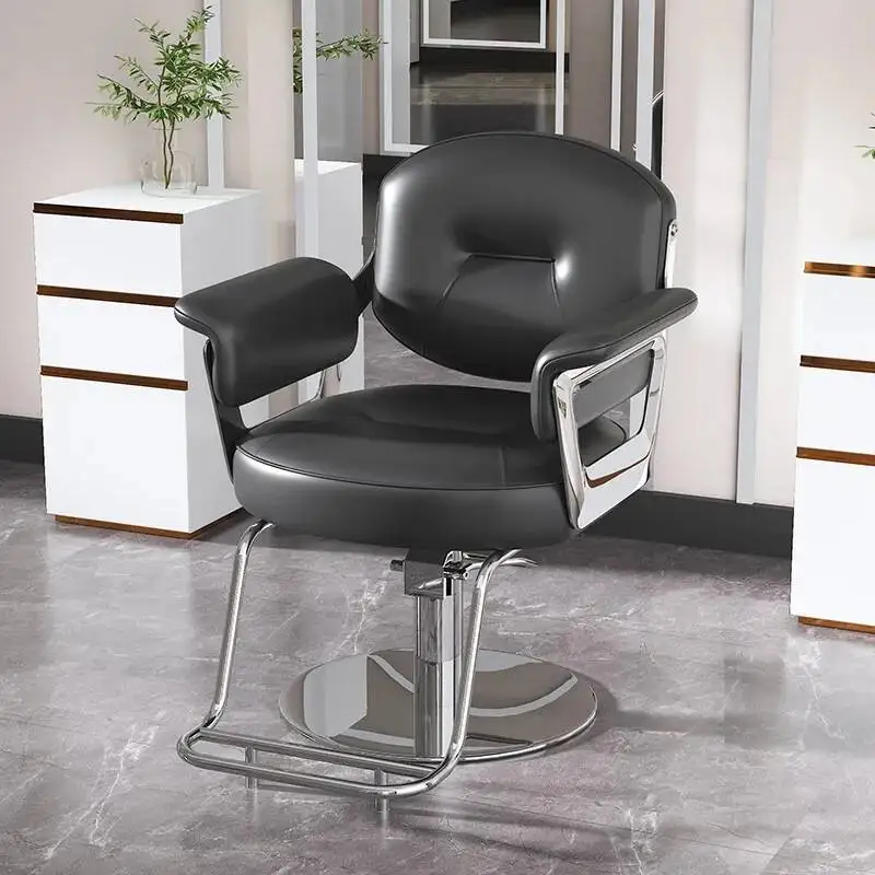Tattoo Cadeira Professional Chairs Facial Hair Cosmetic Barber Barber Waiting Shampoo Chairs Giratoria Make Up Salon Furniture