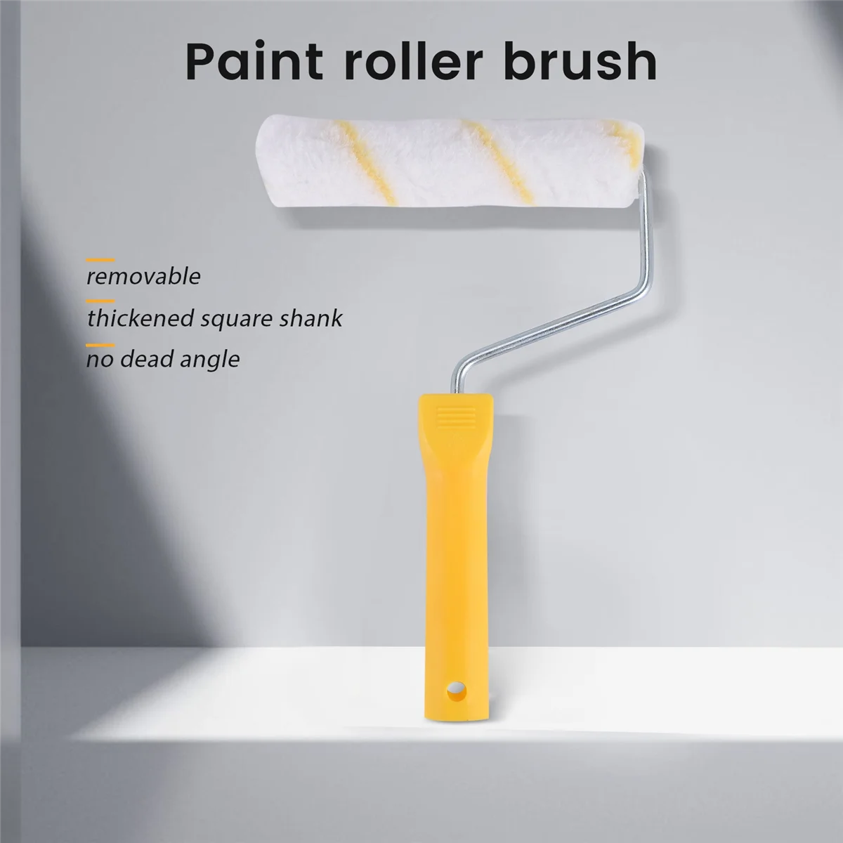 家の修理用フォームローラーブラシキット、ペイントローラーリフィル、カバー、11個、6インチ