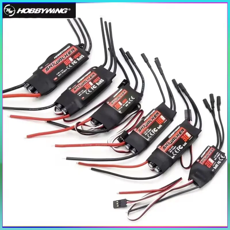 

Hobbywing Skywalker 40a 50a 60a 80a 15a 20a 30a V2 Esc Speed Controller With Ubec For Rc Airplanes Helicopter