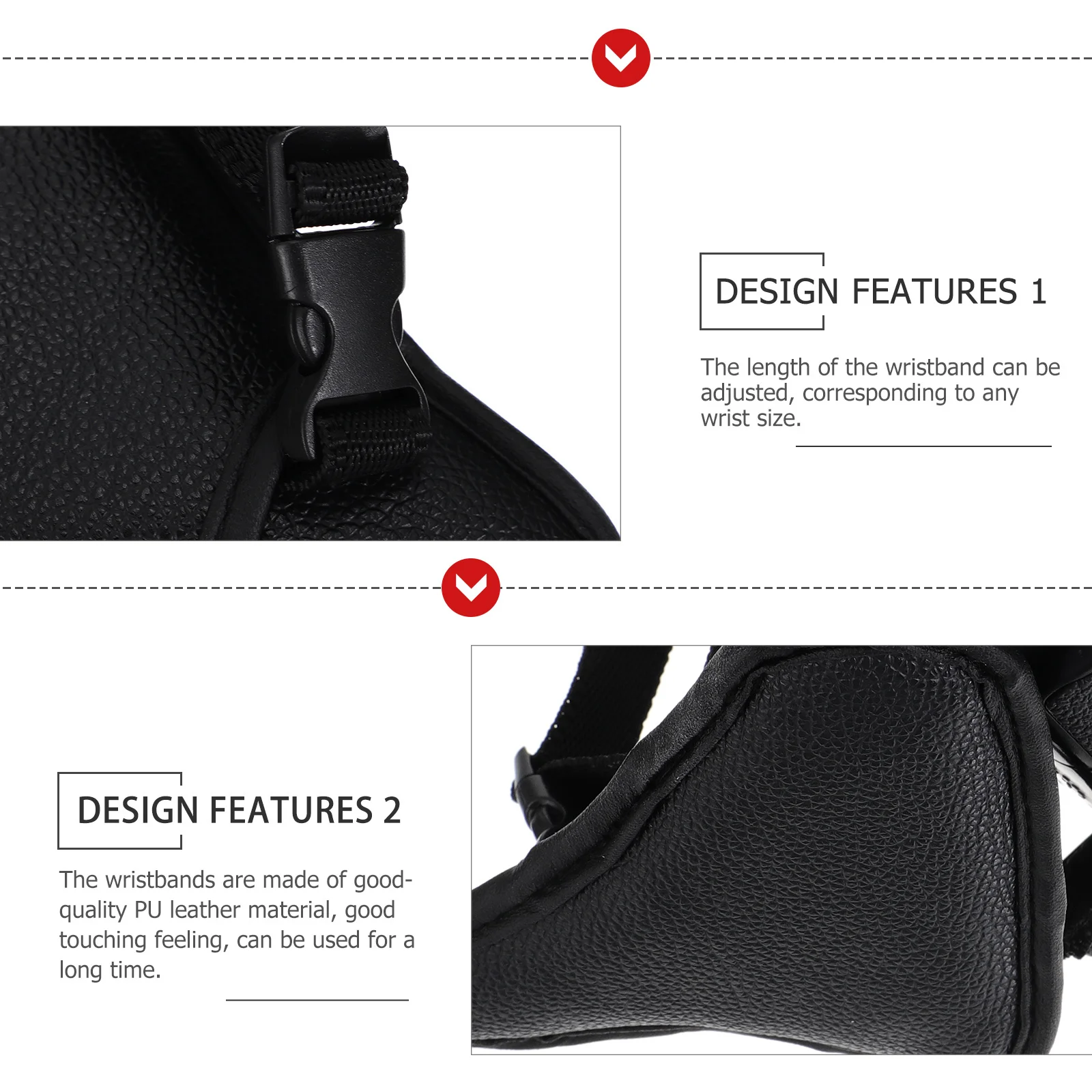 

2Pcs Camera Wrist Straps Ergonomic PU Adjustable Hand Grip for Professional Digital Cameras Protective Camera