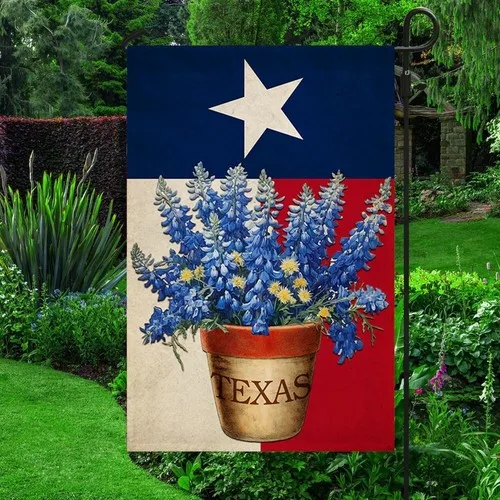Texas State Bluebonnet Flower Flag Graden Flag UUI GGX