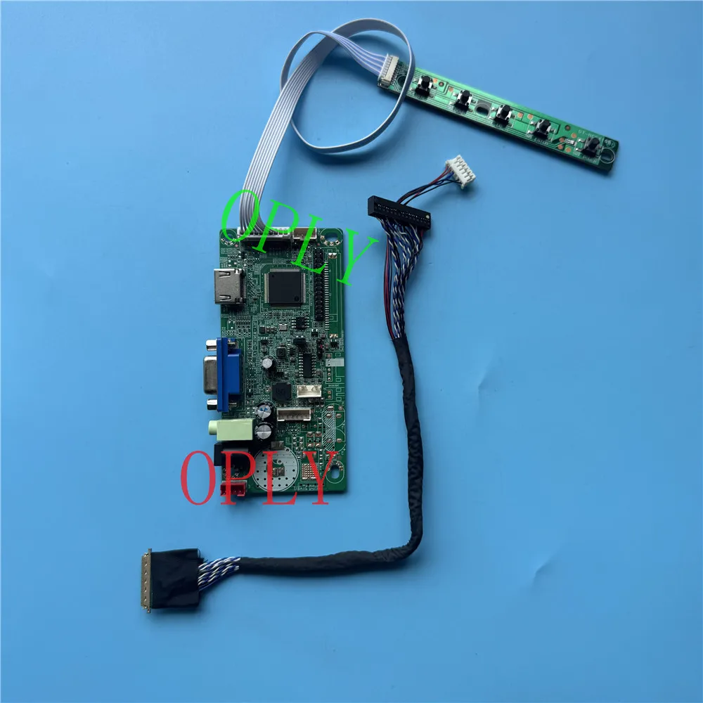 HDMI-Compatible VGA 58C Controller board for LP140WH4-TLC1 LP140WH4-TLN1 LP140WH4-TLP1 LP140WHU-TPD1 1366x768 Panel LED 14