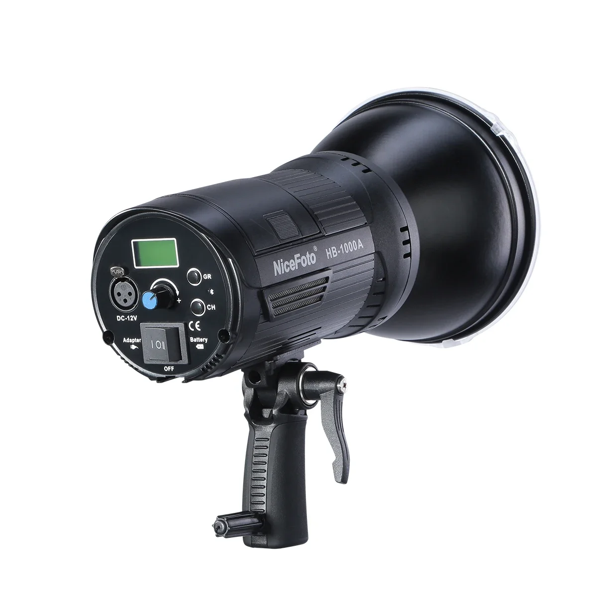 HB-1000A NiceFoto 100W Battery powered Bi-color 3200- 6500K LED Video Light for outdoor LED professional lighting