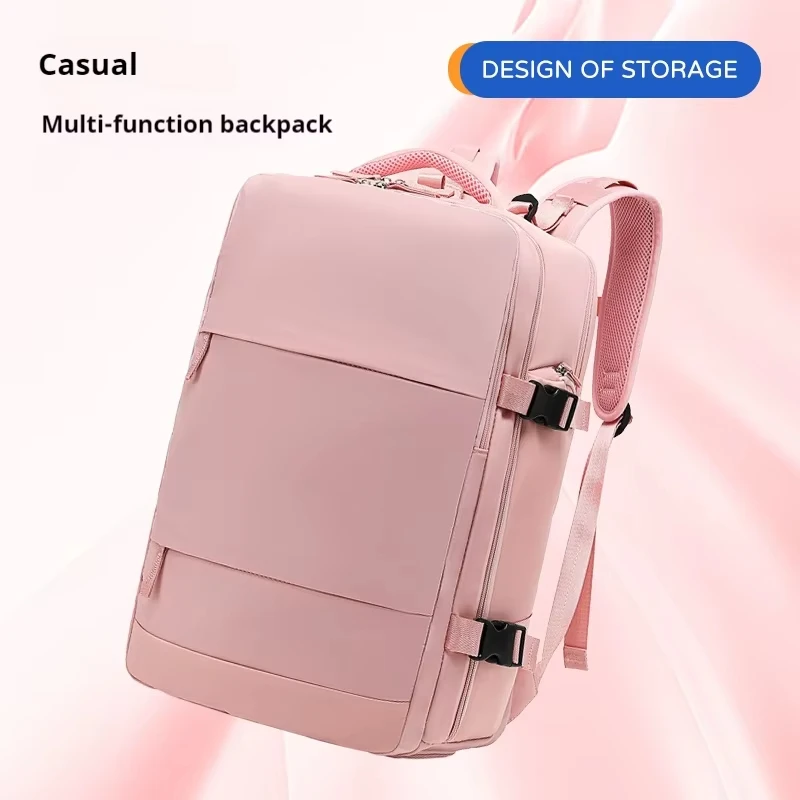 Dry wet separation backpack, large capacity laptop backpack, multifunctional waterproof backpack