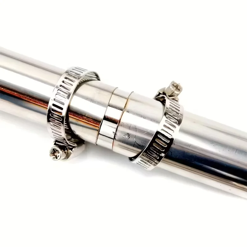 Connecteur de tuyau d'échappement de chauffage Diesel avec pince, tuyau de ventilation de gaz 24mm, accessoires RV pour chauffage de stationnement Diesel Webasto Eberspacher