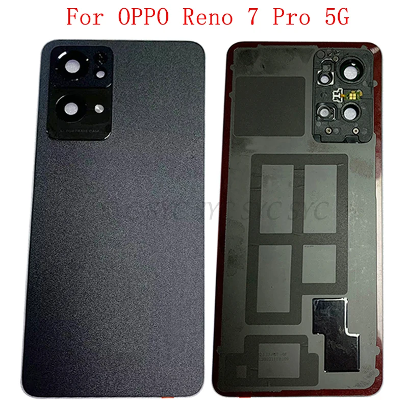 

Original Battery Cover Rear Door Housing Case For OPPO Reno 7 Pro 5G Back Cover with Logo Repair Parts