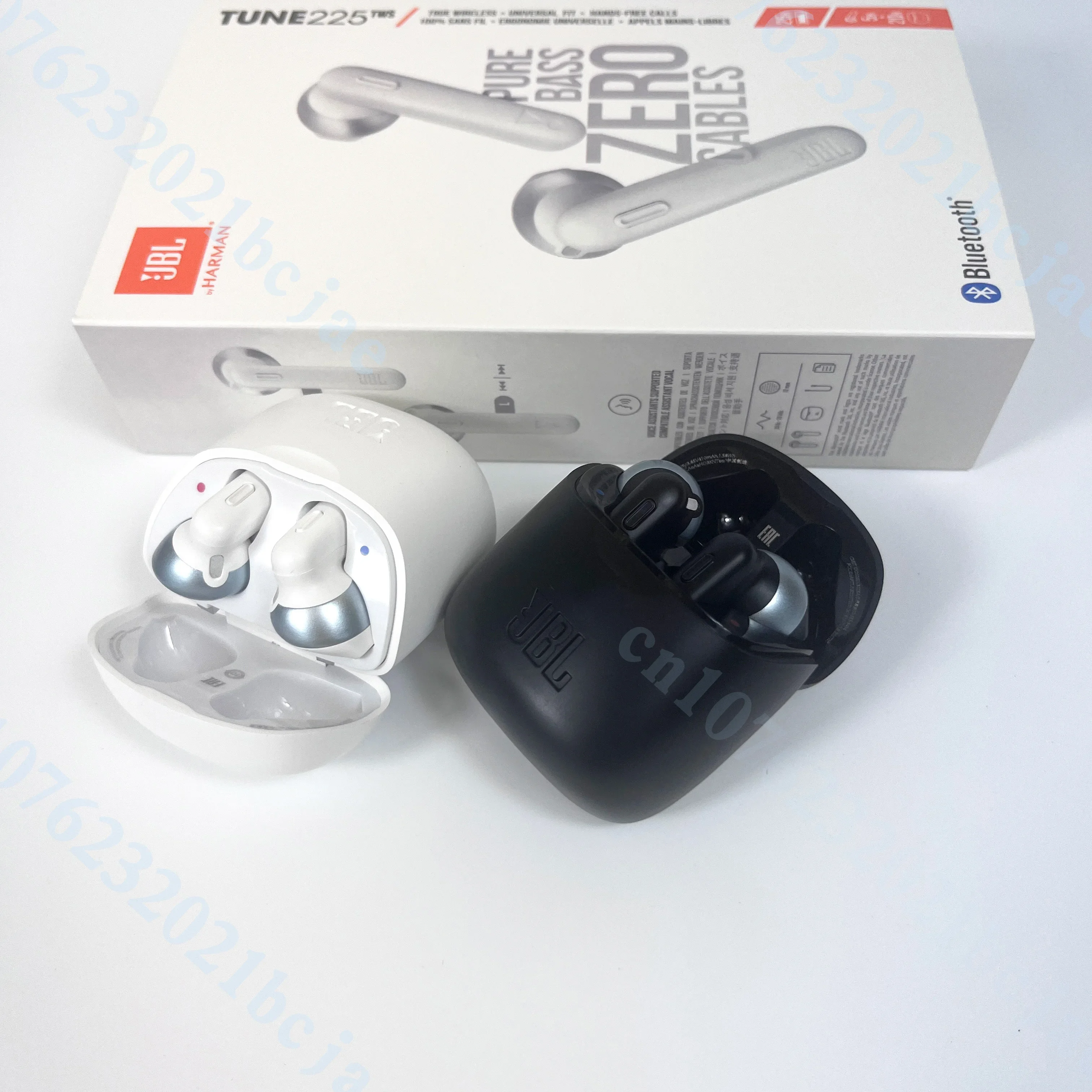 الأصلي JBL TUNE 225TWS سماعة لاسلكية تعمل بالبلوتوث سماعات مقاوم للماء سماعات أذن استريو باس سماعات الصوت سماعة مع هيئة التصنيع العسكري