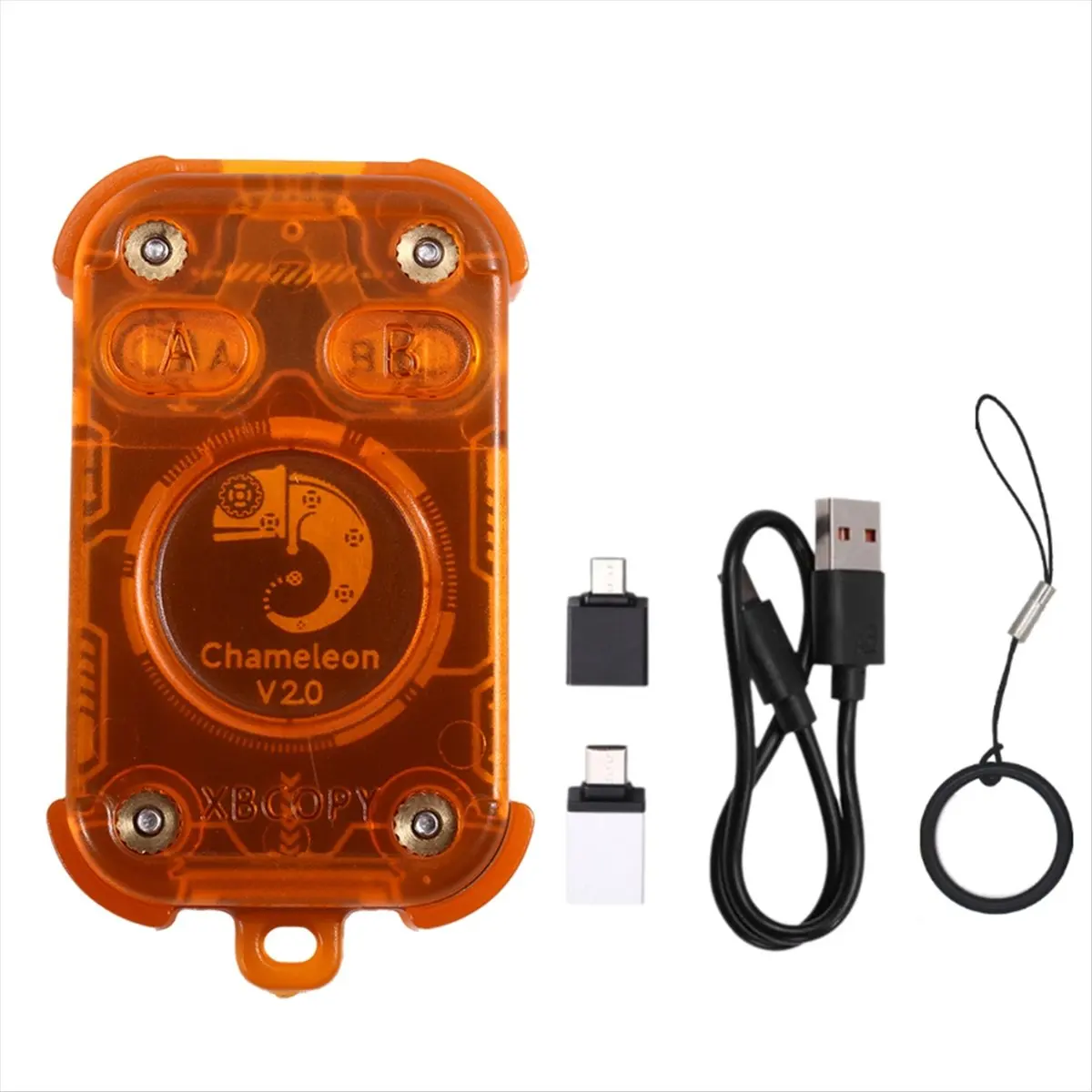 BEST CHOICE）Chameleon V2.0 RFID Smart Chip Reader Emulator V2.0 Smart Card Emulator 125Khz 13.56Mhz Card Decode NFC Duplicator
