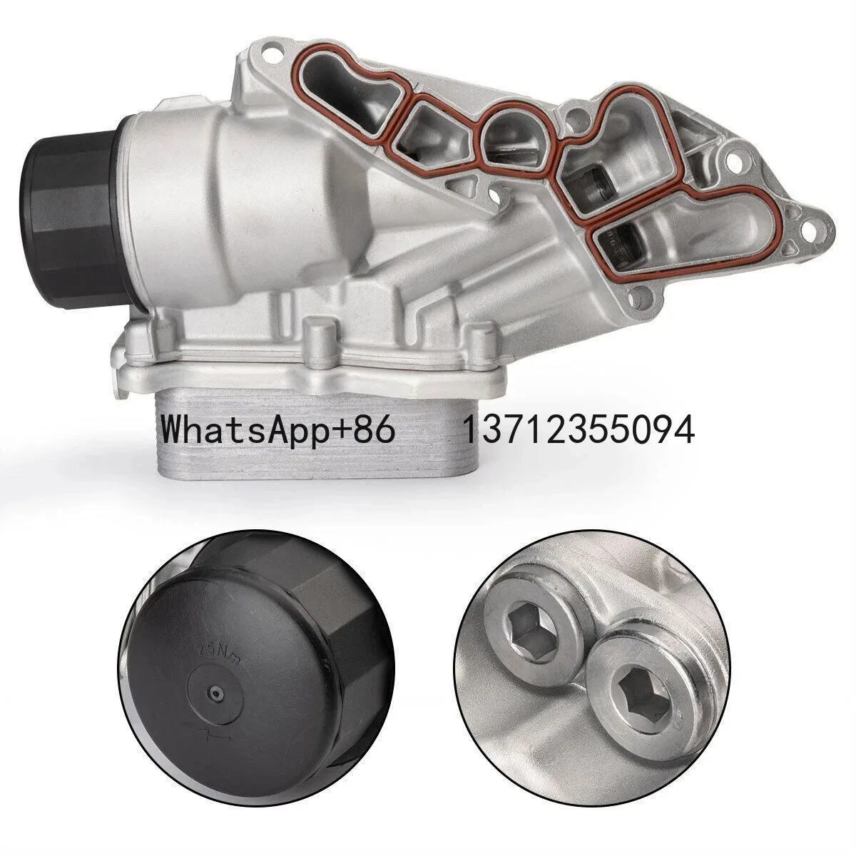 

Brand New Aluminum Engine Cooler Oil Filter Housing 2721800510 for MERCEDES BENZ C280 C300 C350 E350 GLK350 ML350 SLK350 M272