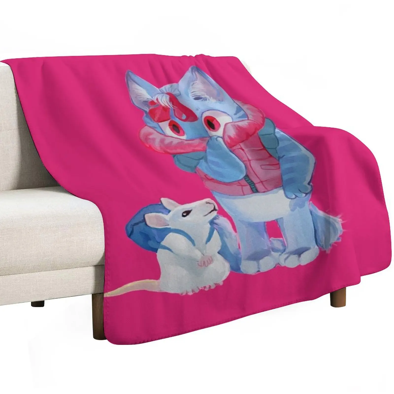 Patty and Lilian 2 Throw Blanket Beautifuls Loose Vintage blankets ands Quilt christmas decoration Blankets