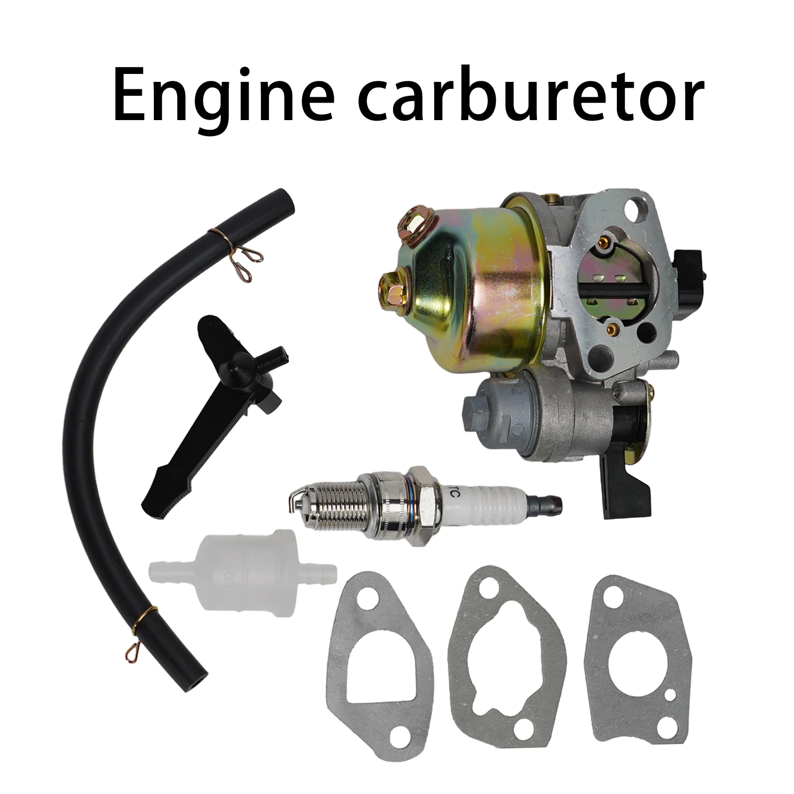 Carburetor Assembly Suitable For For Loncin 5.5 and 6.5 Small Industrial Engines in Snow Blower and Vibrating Plate Setups