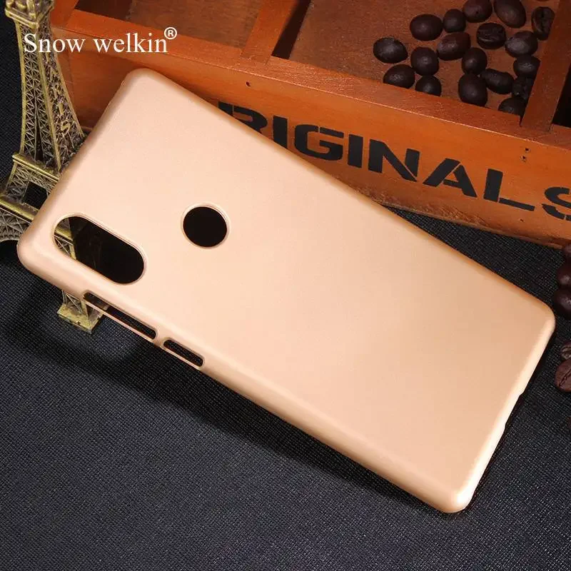 Snow Welkin Mi Mix 2S Multi Colors Luxury Rubberized Matte Plastic Hard Case Cover For Xiaomi Mi Mix 2S 5.99