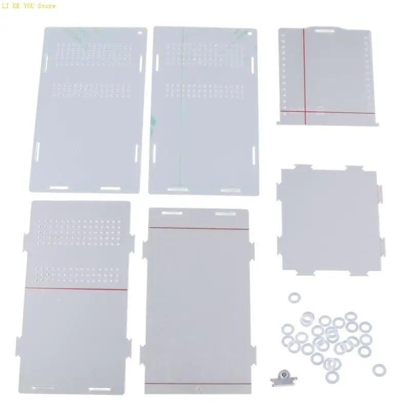 W3JE Insect Feeding Box Clear Breeding for Case for Spider Scorpions