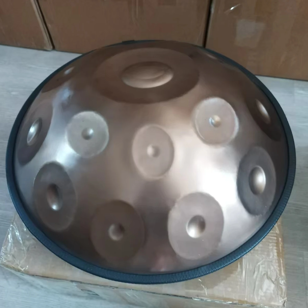 

13 Note Aegean D-tone Bronze Handpan Set Professional Drum Hand Pan