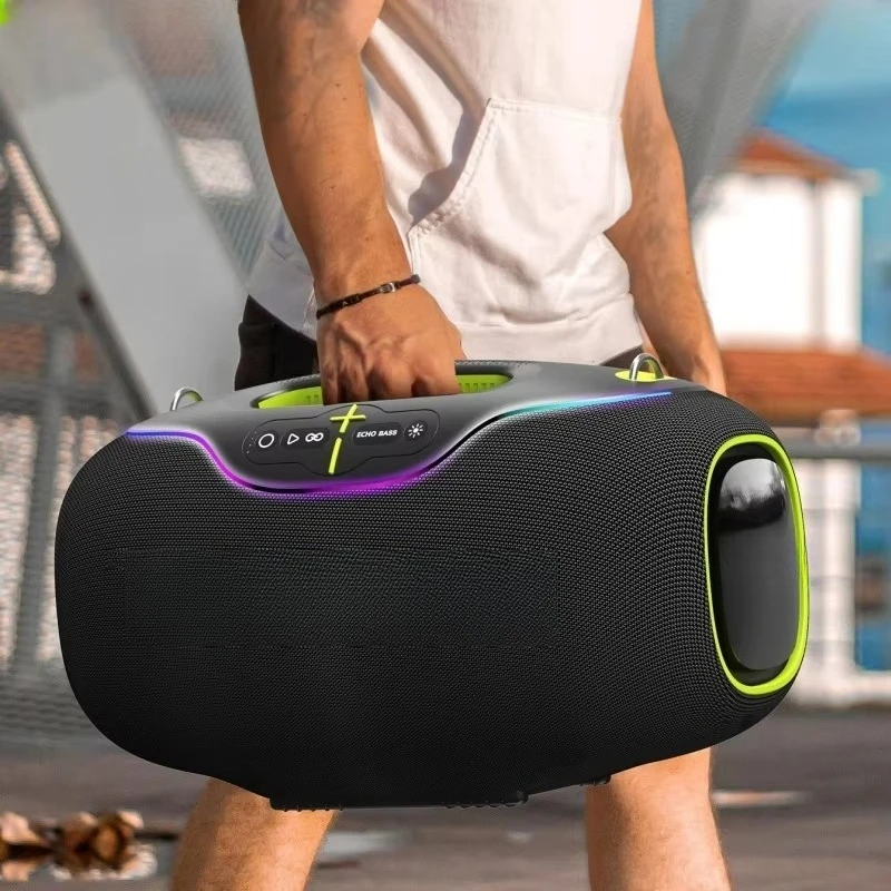 New Original A80 350W Big Power Outdoor Waterproof Portable Blue Tooth Wireless Party Speaker Caixa De Som Boombox 3