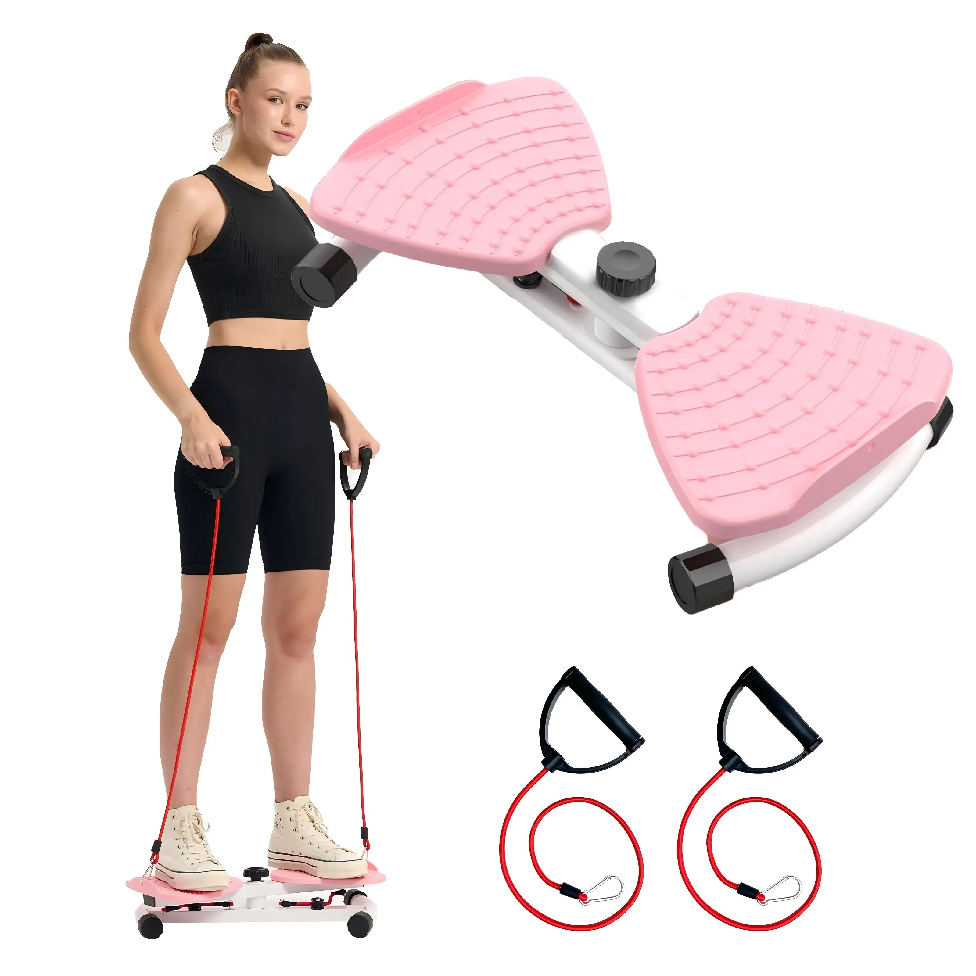 Waist Twisting Disc Ab Twister Board Portable Core Workout Exercise Equipment for Women Home Gym Fitness Aerobic Training Slimming Machine Abdominal Muscle Body Shaping Trainer