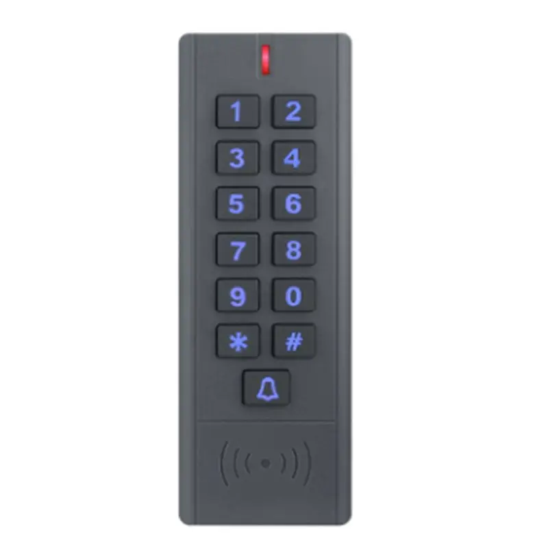 M01K RFID Keypad Proximity Access Controller 125 Khz Waterproof DC 12 V-24 V 1000 User Door Entry System