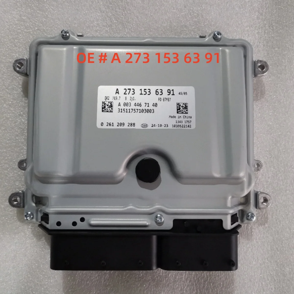 

High quality Brand A2731536391 A2739000700 A2731533079 2739000700 0261209456 ECU ME9.7 Engine Control Unit for Mercedes Benz
